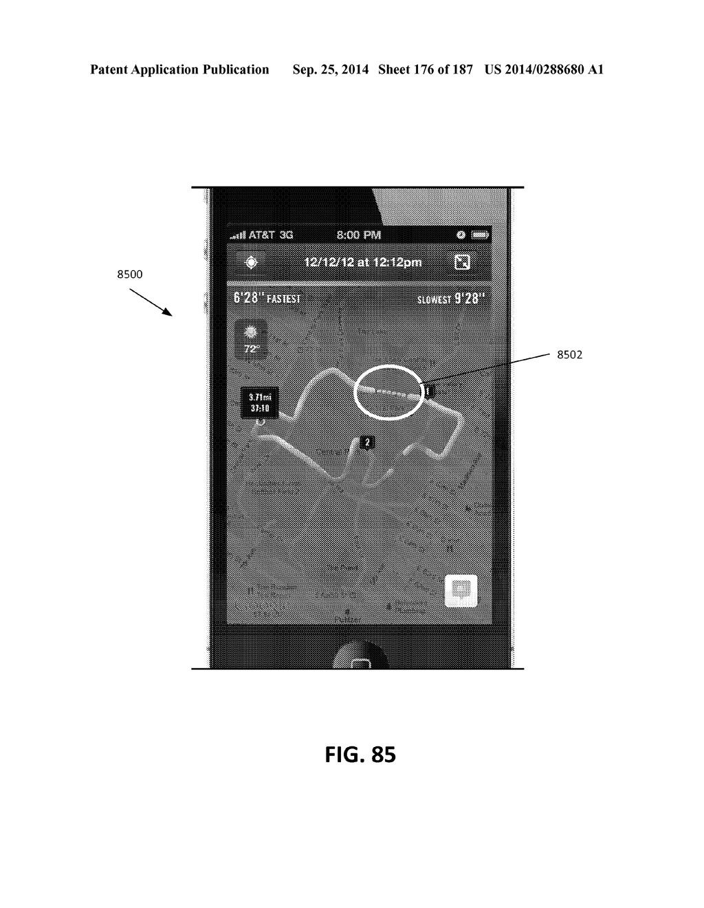 Monitoring Fitness Using a Mobile Device - diagram, schematic, and image 177