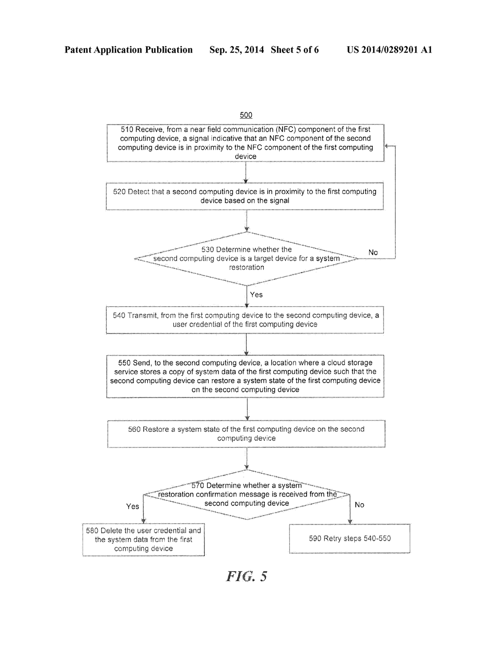 ELECTRONIC DEVICE SYSTEM RESTORATION BY TAPPING MECHANISM - diagram, schematic, and image 06