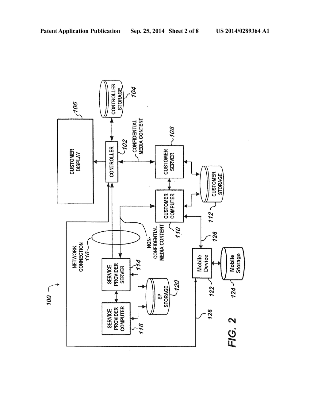 ELECTRONIC MEDIA DISTRIBUTION SYSTEM AND MOBILE DEVICE - diagram, schematic, and image 03