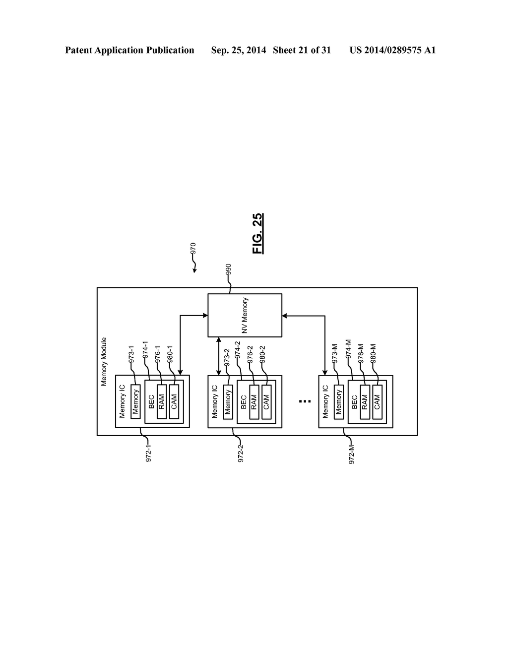 SYSTEMS AND METHODS FOR TESTING PAGES OF DATA STORED IN A MEMORY MODULE - diagram, schematic, and image 22