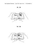 METHOD AND APPARATUS FOR DISPLAYING GRAPHICAL USER INTERFACE DEPENDING ON     A USER S CONTACT PATTERN diagram and image