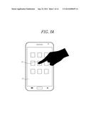 METHOD AND SYSTEM FOR ACTIVATING DIFFERENT INTERACTIVE FUNCTIONS USING     DIFFERENT TYPES OF FINGER CONTACTS diagram and image