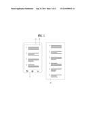 DISPLAY DEVICE CAPTURING DIGITAL CONTENT AND METHOD OF CONTROLLING     THEREFOR diagram and image