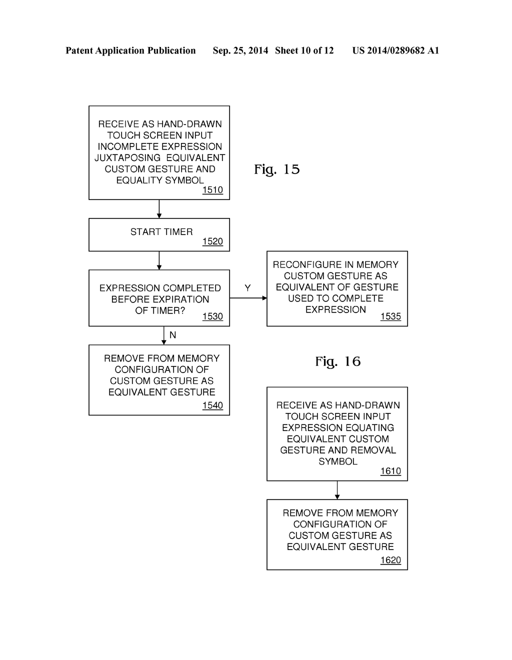 Equivalent Gesture and Soft Button Configuration for Touch Screen Enabled     Device - diagram, schematic, and image 11