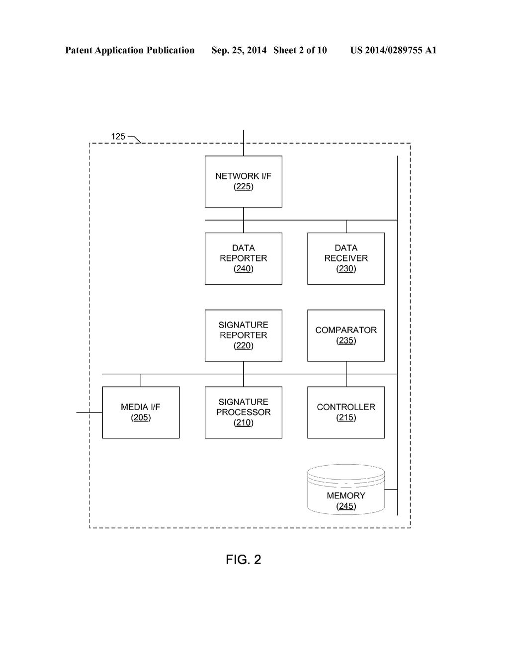 MEDIA MONITORING USING MULTIPLE TYPES OF SIGNATURES - diagram, schematic, and image 03