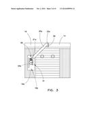 SYSTEM FOR AUTOMATICALLY OPENING AND CLOSING A TWO-PART HINGED COVER FOR A     SWIM SPA diagram and image