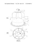 DEVICE FOR CAKE SLICING, DISPLAY AND TRANSPORT diagram and image