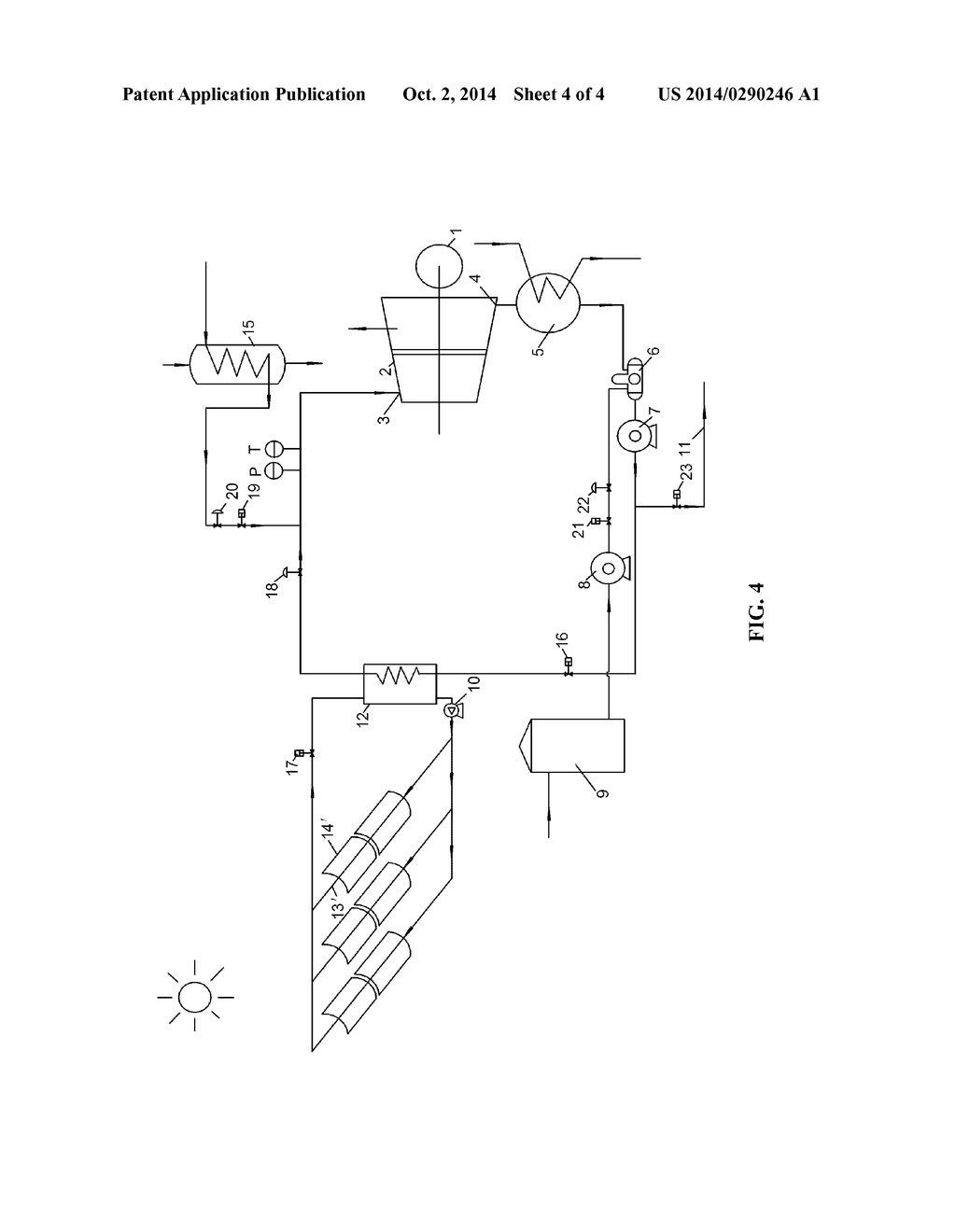 SOLAR AND STEAM HYBRID POWER GENERATION SYSTEM - diagram, schematic, and image 05