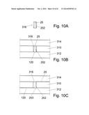 APPARATUS AND METHODS FOR TRANSFERRING MATERIALS BETWEEN LOCATIONS     POSSESSING DIFFERENT CROSS-SECTIONAL AREAS WITH MINIMAL BAND SPREADING     AND DISPERSION DUE TO UNEQUAL PATH-LENGTHS diagram and image