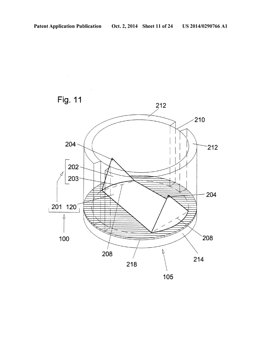 APPARATUS AND METHODS FOR TRANSFERRING MATERIALS BETWEEN LOCATIONS     POSSESSING DIFFERENT CROSS-SECTIONAL AREAS WITH MINIMAL BAND SPREADING     AND DISPERSION DUE TO UNEQUAL PATH-LENGTHS - diagram, schematic, and image 12