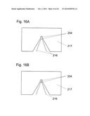 APPARATUS AND METHODS FOR TRANSFERRING MATERIALS BETWEEN LOCATIONS     POSSESSING DIFFERENT CROSS-SECTIONAL AREAS WITH MINIMAL BAND SPREADING     AND DISPERSION DUE TO UNEQUAL PATH-LENGTHS diagram and image