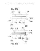 APPARATUS AND METHODS FOR TRANSFERRING MATERIALS BETWEEN LOCATIONS     POSSESSING DIFFERENT CROSS-SECTIONAL AREAS WITH MINIMAL BAND SPREADING     AND DISPERSION DUE TO UNEQUAL PATH-LENGTHS diagram and image