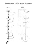 Flexible LED Light Strip for a Bicycle and Method for Making the Same diagram and image