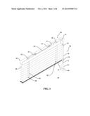 APPARATUS FOR A BLIND diagram and image