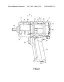 PNEUMATIC TOOL HAVING A ROTATABLE OUTPUT SHAFT diagram and image