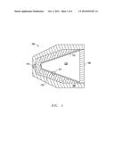 AMORPHOUS SHAPED CHARGE COMPONENT AND MANUFACTURE diagram and image