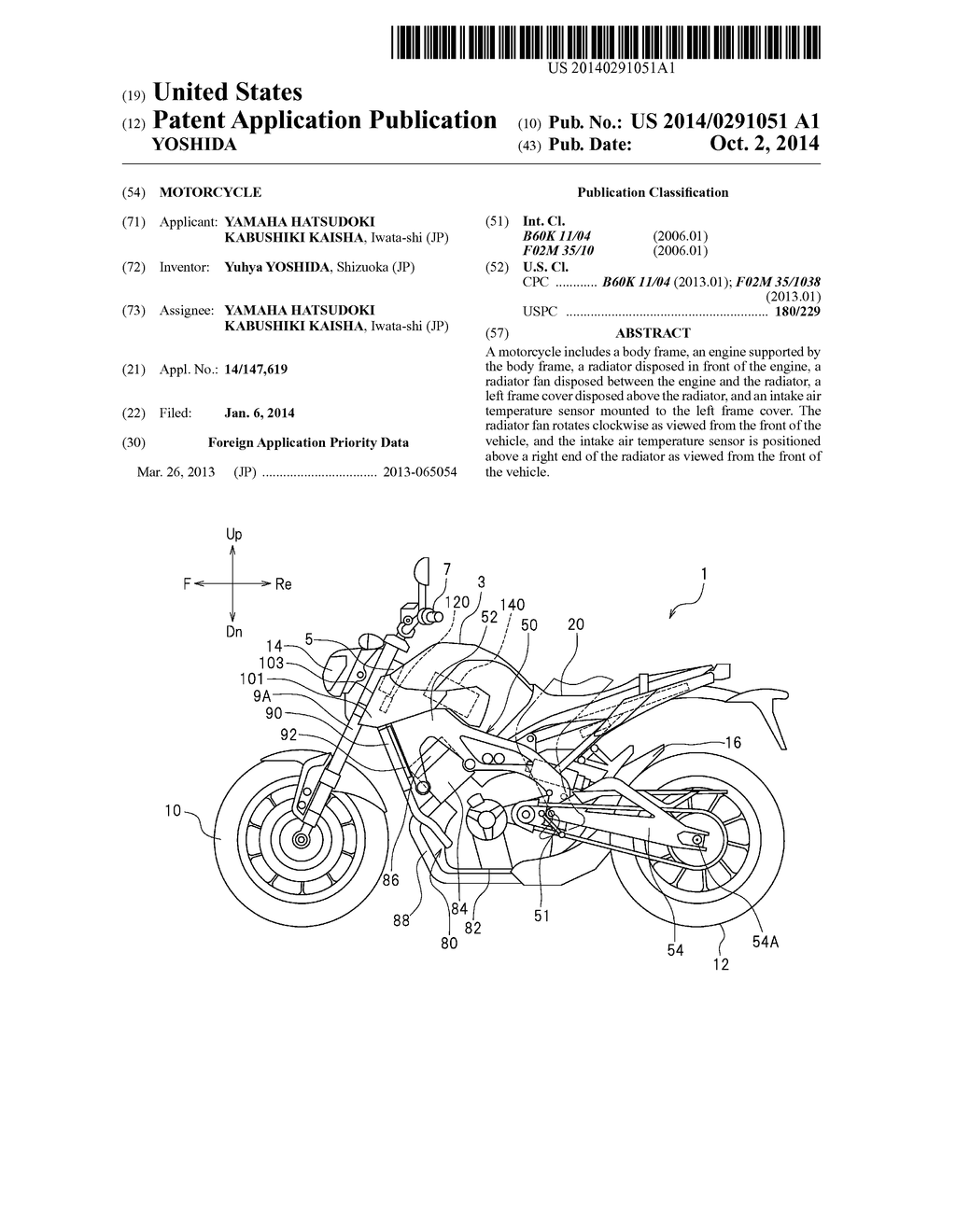 MOTORCYCLE - diagram, schematic, and image 01