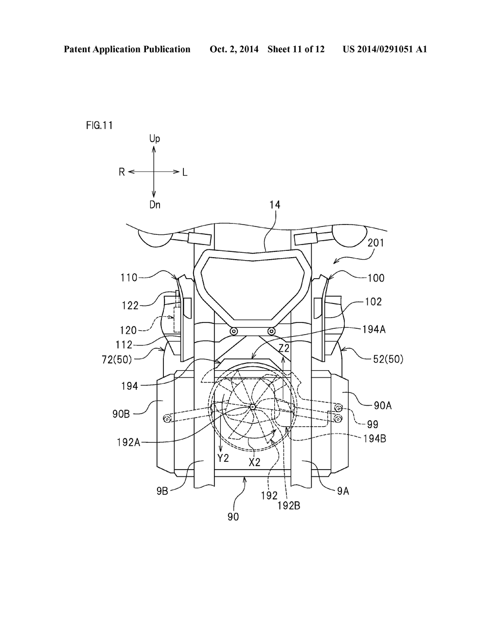 MOTORCYCLE - diagram, schematic, and image 12