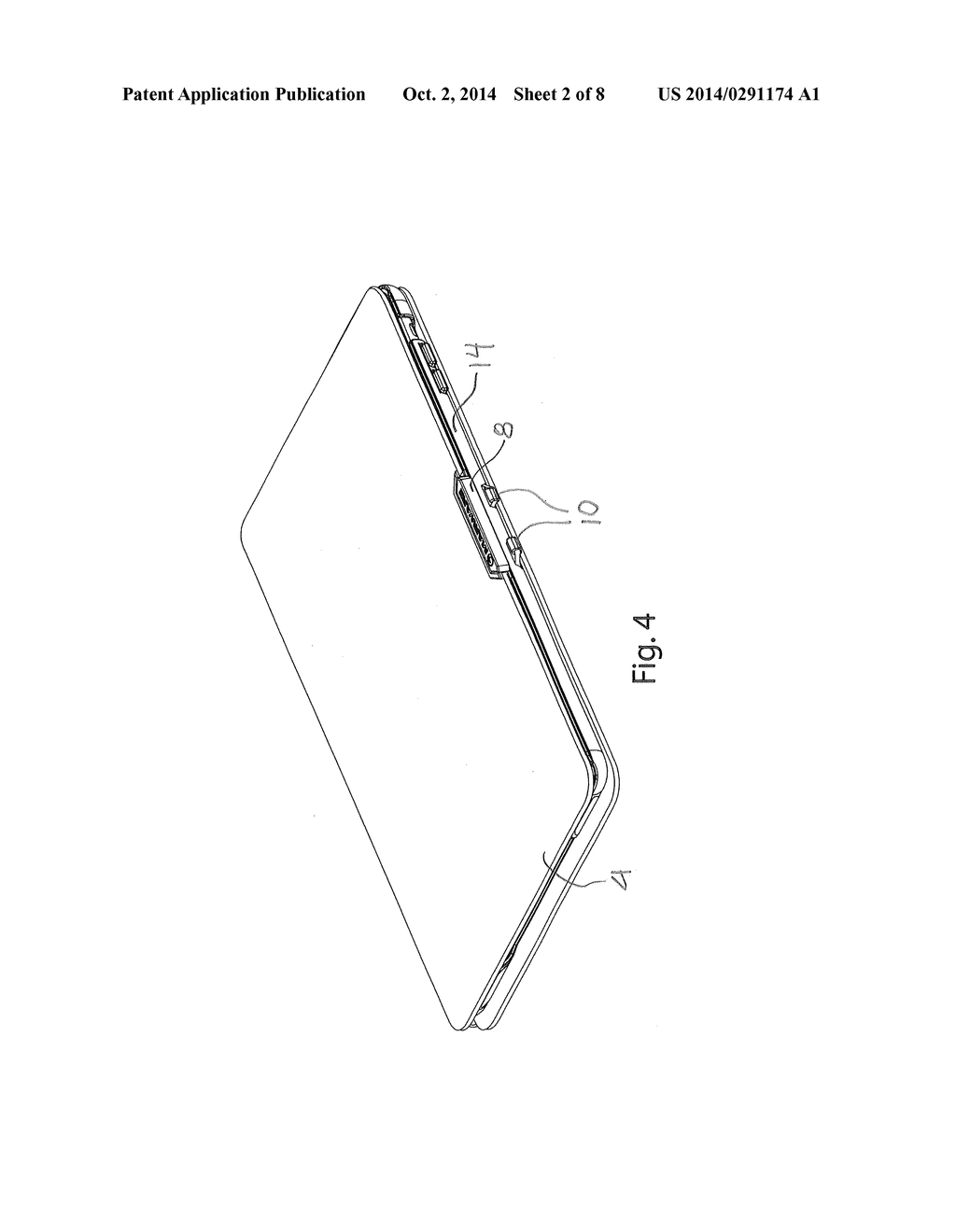 TABLET COMPUTER COVER AND STAND - diagram, schematic, and image 03