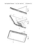 TABLET COMPUTER COVER AND STAND diagram and image