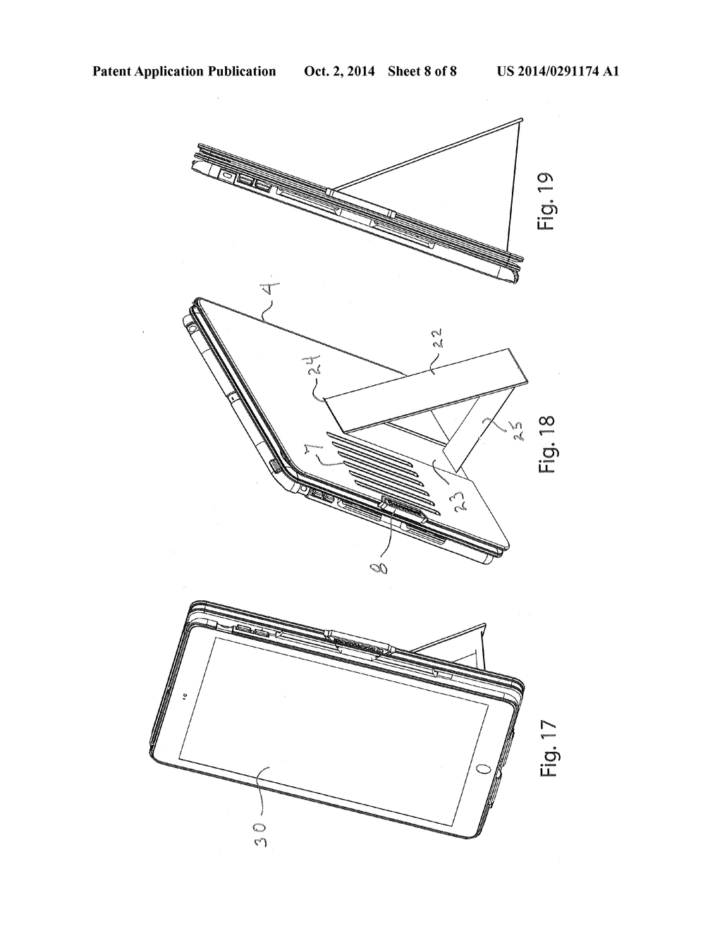 TABLET COMPUTER COVER AND STAND - diagram, schematic, and image 09