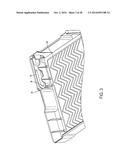 PRODUCT CONTAINER ASSEMBLY HAVING A SECURITY DEVICE diagram and image