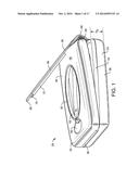 WET WIPES DISPENSER WITH LID POSITIONING FEATURE diagram and image