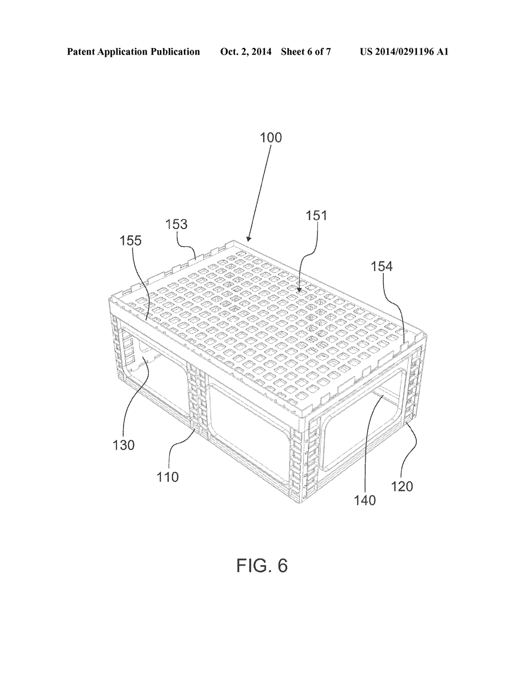 LOGISTICS CRATE MODULE AND METHOD OF TRANSPORTING GOODS - diagram, schematic, and image 07