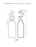 ENVIRONMENTALLY FRIENDLY LIQUID CONTAINER AND METHOD OF MANUFACTURE diagram and image