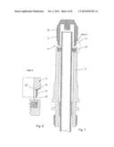 Plasma electrode for a plasma arc torch with replaceable electrode tip diagram and image