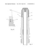 Plasma electrode for a plasma arc torch with replaceable electrode tip diagram and image