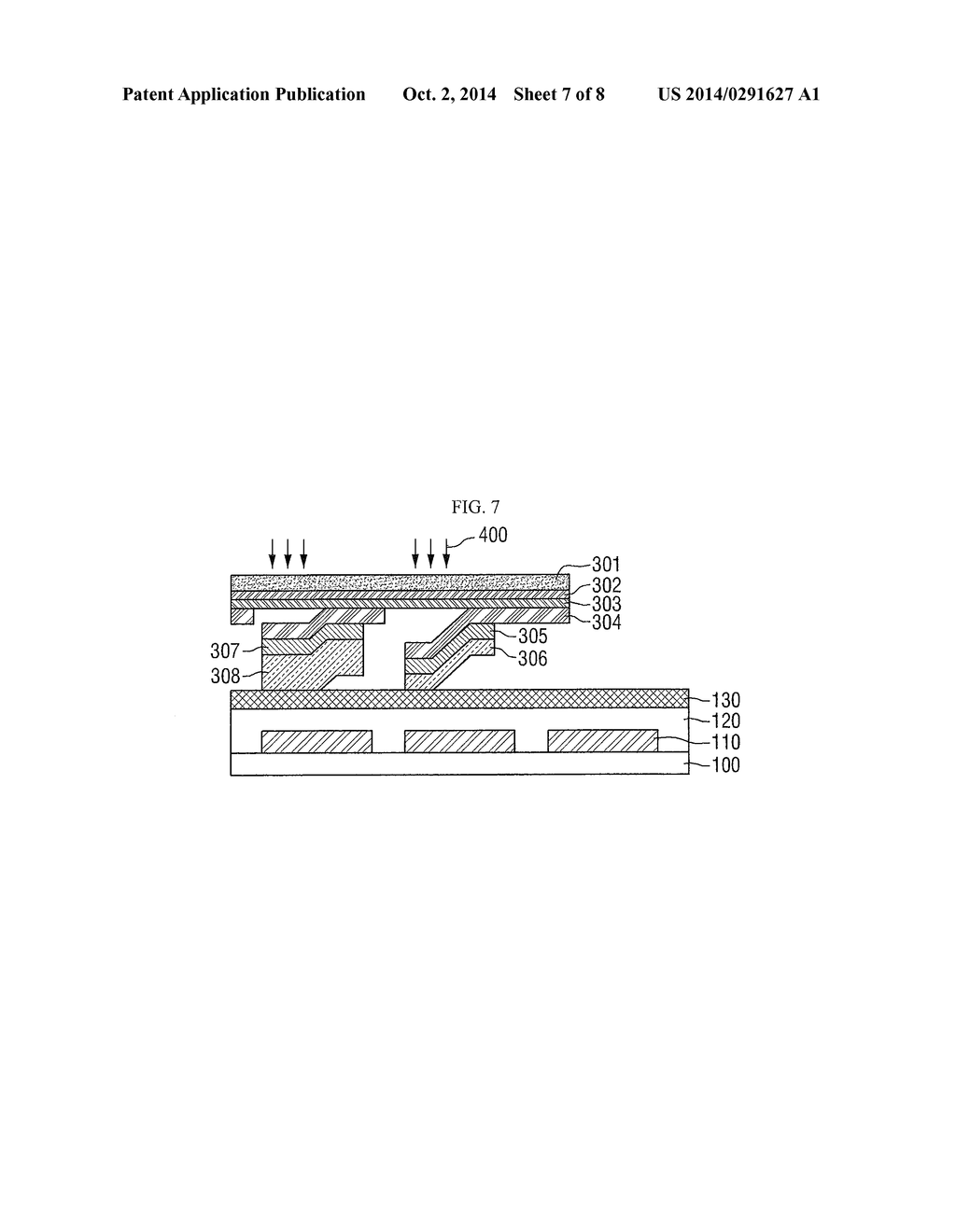 ORGANIC LIGHT-EMITTING DISPLAY DEVICE, METHOD OF MANUFACTURING THE SAME,     AND DONOR SUBSTRATE AND DONOR SUBSTRATE SET USED TO MANUFACTURE THE     ORGANIC LIGHT-EMITTING DISPLAY DEVICE - diagram, schematic, and image 08