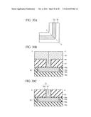 SEMICONDUCTOR DEVICE HAVING GROOVE-SHAPED VIA-HOLE diagram and image