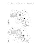 Grommet and Water Stop Structure for Vehicle Door diagram and image