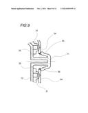 Grommet and Water Stop Structure for Vehicle Door diagram and image