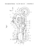 REAR STRUCTURE AND REAR EQUIPMENT FOR STRADDLE TYPE VEHICLE diagram and image