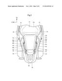 REAR STRUCTURE AND REAR EQUIPMENT FOR STRADDLE TYPE VEHICLE diagram and image