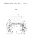 REAR STRUCTURE AND REAR EQUIPMENT FOR STRADDLE TYPE VEHICLE diagram and image