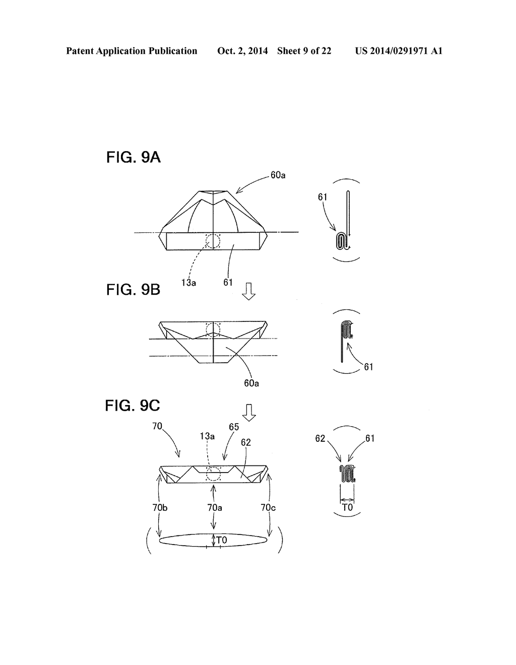 PASSENGER SEAT AIRBAG APPARATUS AND A FOLDED AIRBAG USED THEREIN - diagram, schematic, and image 10