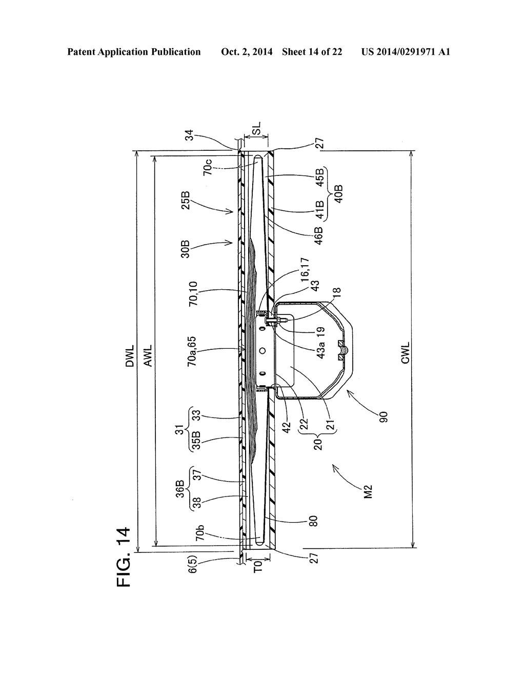 PASSENGER SEAT AIRBAG APPARATUS AND A FOLDED AIRBAG USED THEREIN - diagram, schematic, and image 15