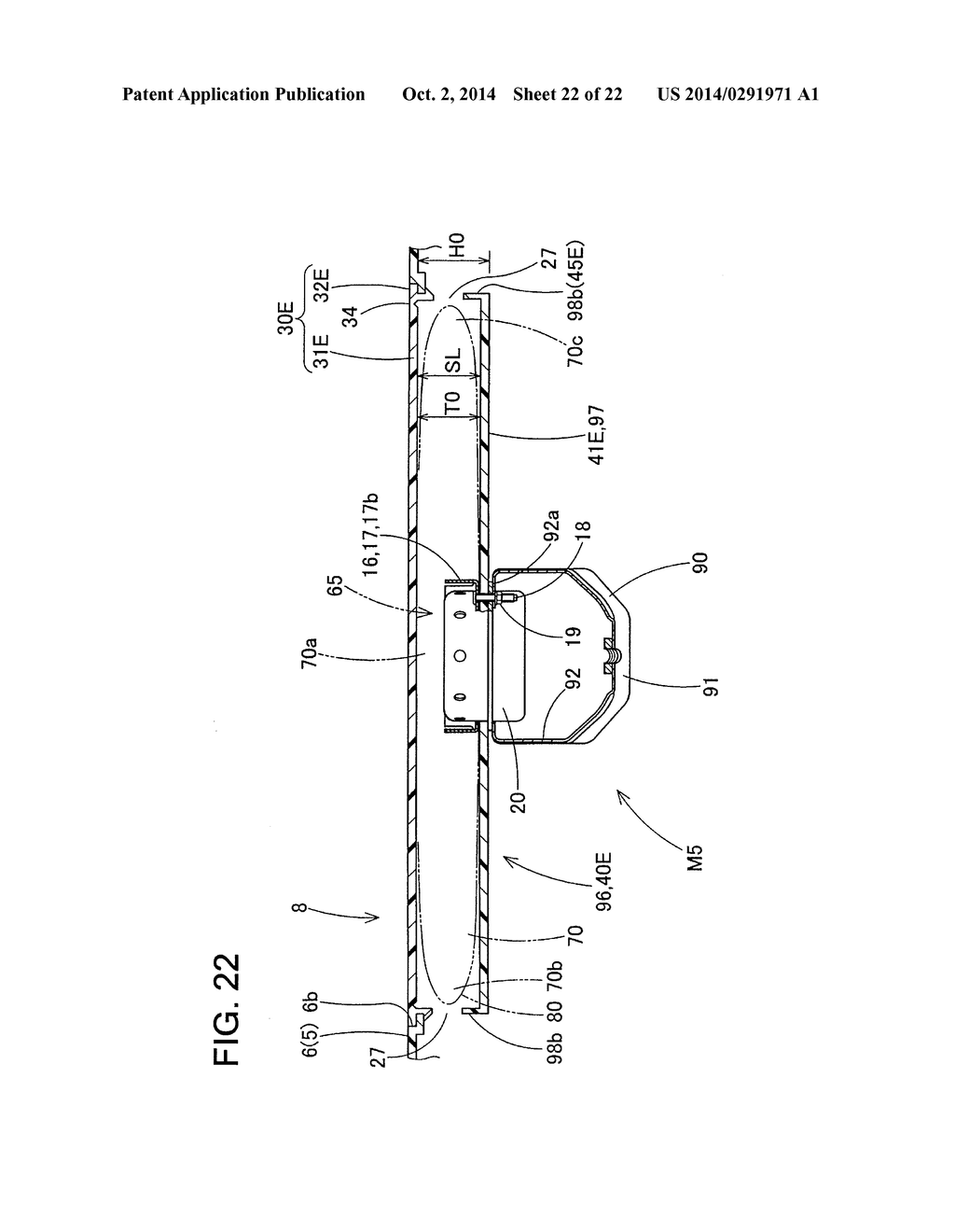 PASSENGER SEAT AIRBAG APPARATUS AND A FOLDED AIRBAG USED THEREIN - diagram, schematic, and image 23