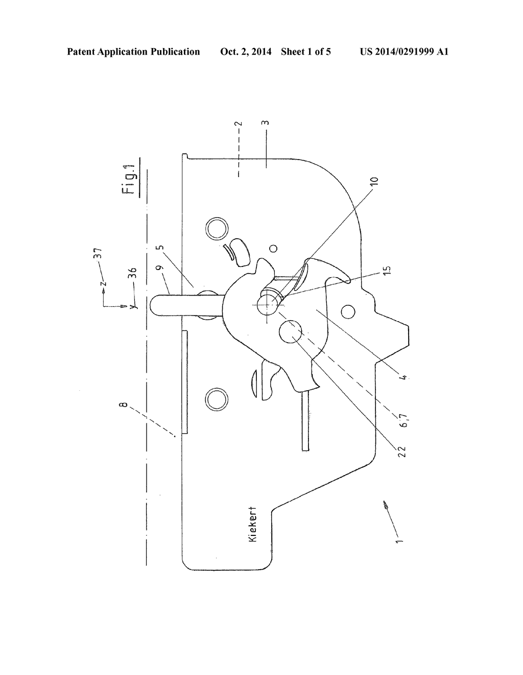 LOCK FOR A VEHICLE DOOR WITH A SPRING PLATE IN THE INLET REGION OF THE     LOCKING BOLT - diagram, schematic, and image 02