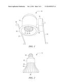 LED Lamp with Remote Control diagram and image