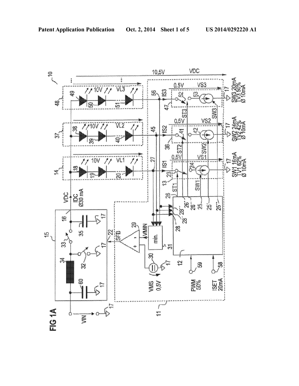 DRIVER CIRCUIT AND METHOD FOR DRIVING AN ELECTRICAL LOAD - diagram, schematic, and image 02