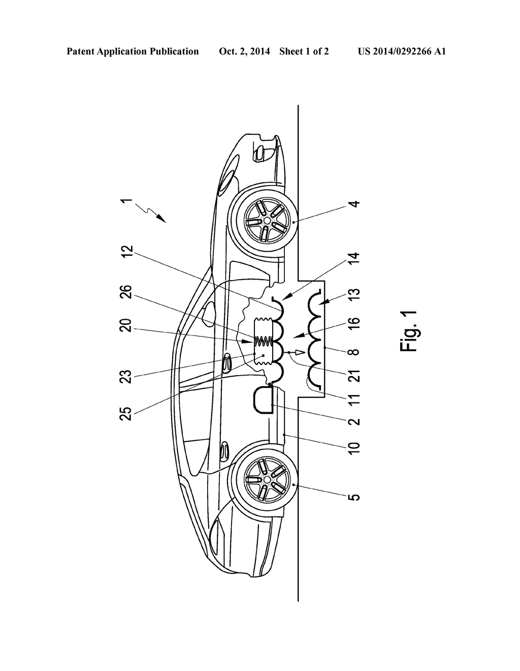 CONTACTLESS CHARGING OF AN ELECTRICAL ENERGY STORE OF A MOTOR VEHICLE - diagram, schematic, and image 02