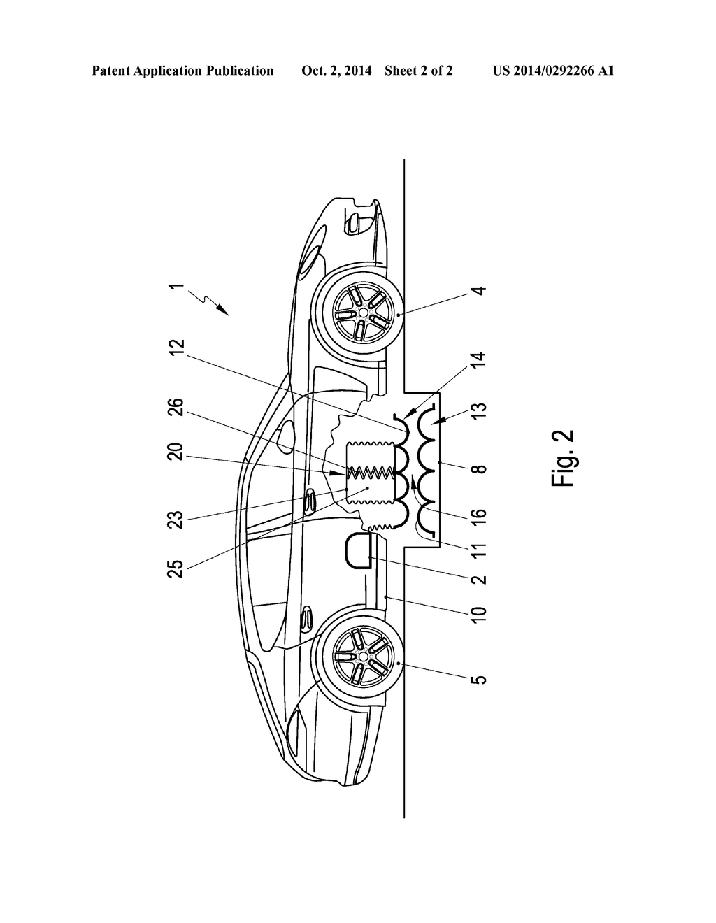 CONTACTLESS CHARGING OF AN ELECTRICAL ENERGY STORE OF A MOTOR VEHICLE - diagram, schematic, and image 03