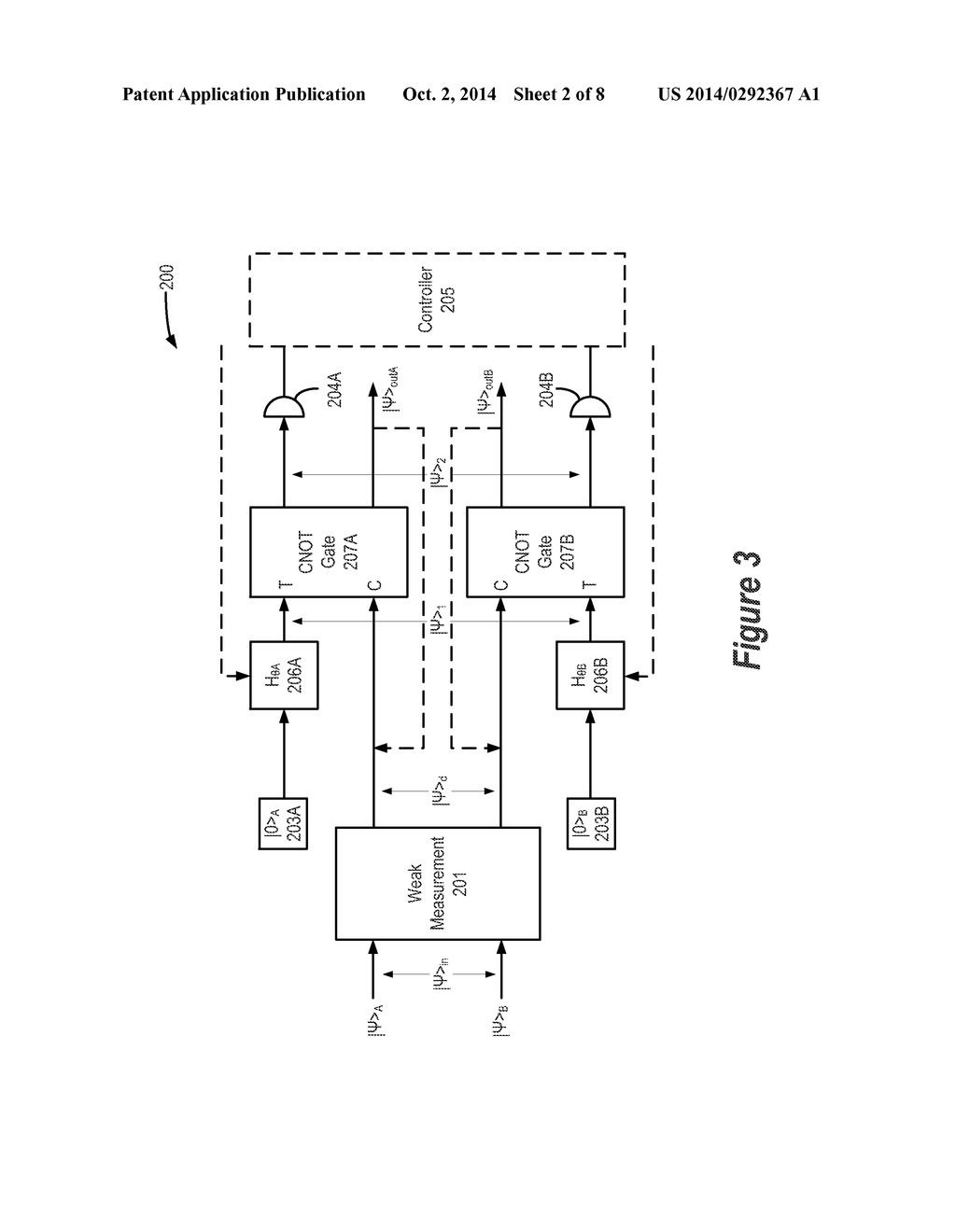 Protecting Quantum Entanglement from Amplitude Damping in a Two Qubit     System - diagram, schematic, and image 03