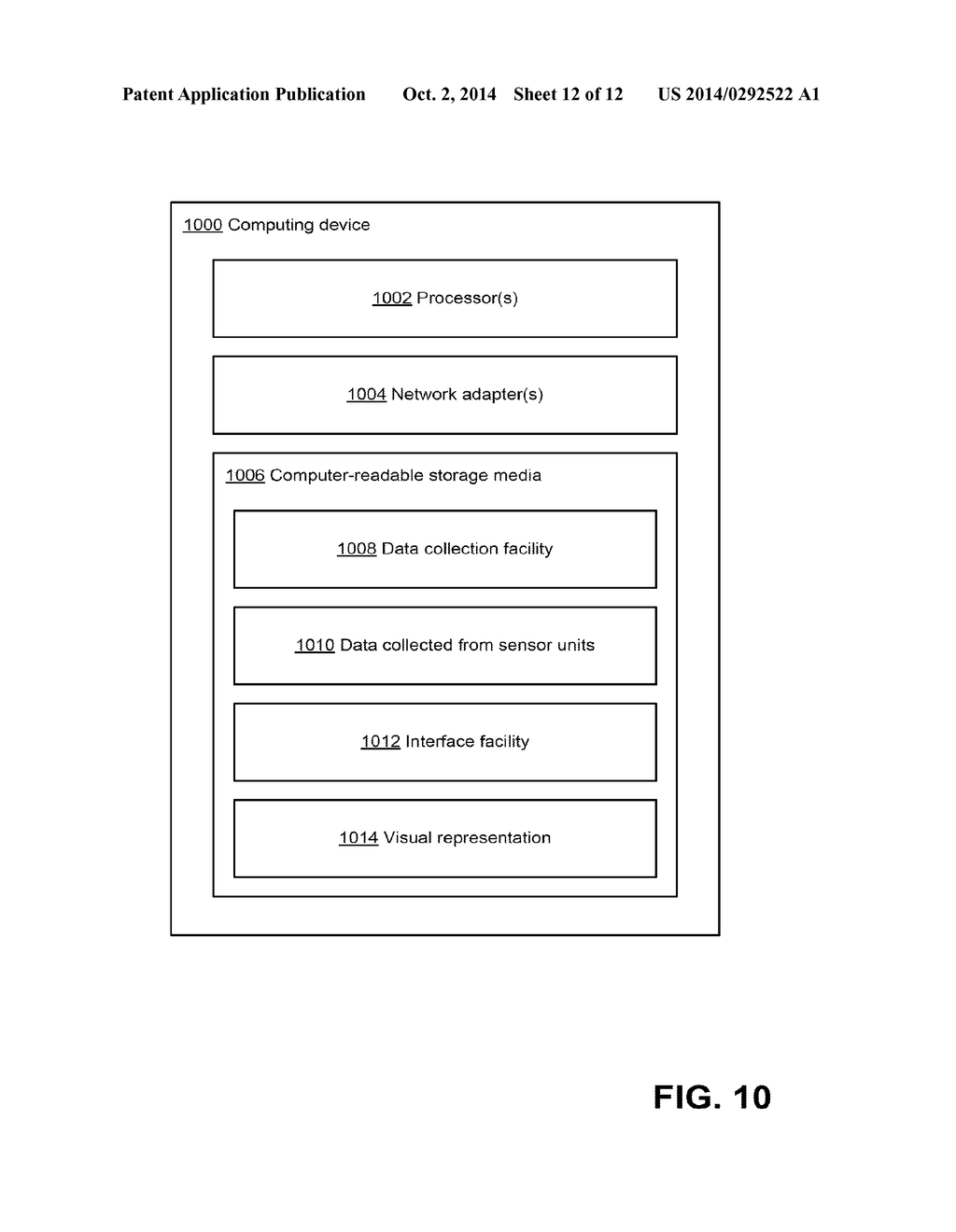 PRESENTING INFORMATION REGARDING CONDITIONS OF AN ENVIRONMENT WITH A     VISUAL REPRESENTATION OF THE ENVIRONMENT - diagram, schematic, and image 13