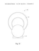 ANTENNA ASSEMBLIES WITH TAPERED LOOP ANTENNA ELEMENTS diagram and image