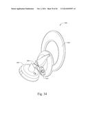 ANTENNA ASSEMBLIES WITH TAPERED LOOP ANTENNA ELEMENTS diagram and image